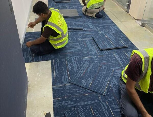 CARPET TILES INSTALLATION